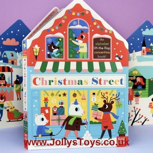 Christmas Street ABC Fold Out Book